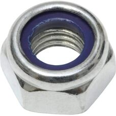SWG M6 Zinc-Plated Self-Locking Nut - DIN 985 - 100 pcs