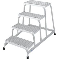 Scala in alluminio KRAUSE 4 gradini, H: 114 cm - Scala