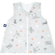 Sacco a pelo estivo per bebé - Jersey Grigio Savannah 62cm