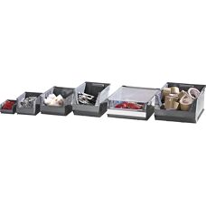 Kaiserkraft Caixa de armazenamento em polietileno reciclado 500x305x145mm - Caixa de armazenamento