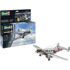 Revell Beechcraft 18 Model Kit - Historical Versions - 1:48