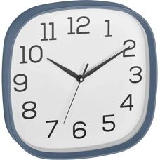 TFA Dostmann 60.3053.10 Wall Clock - Quartz, Gray, Modern