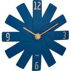 TFA Dostmann 60.3020.06 Blue Silent Wall Clock - Wall Clock