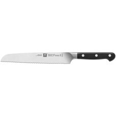 Zwilling Pro Brotmesser - 20 cm - Schwarz - Brotmesser