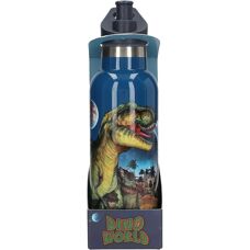 Bouteille d'eau Dino World Galaxy en acier inoxydable - Drinking Bottle