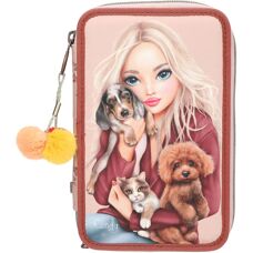 Trousse triple TOPModel FUR EVER FRIENDS - Multicolore - Publicité