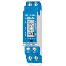 Misuratore di energia elettronico MID WSZ15D-32A 32A - 1f