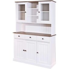 Home affaire Westerland Weiß Sideboard - Sideboard