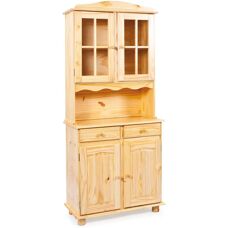 Aparador de pino Inter Link 88x198x32cm - Cocina y Salón