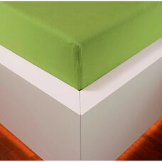 BELLANA Jersey-Elasthan Aqua Spannbettlaken - Spannbettlaken