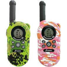 Stabo Freecomm 80 - Pack de 2 Walkie Talkie 5 km - Radio