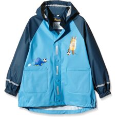 Playshoes Blau Regenmantel mit Reflektoren - Raincoat