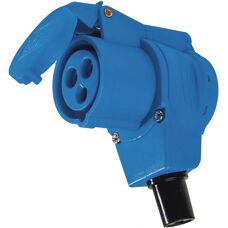 Schwabe CEE 230V/16A Outdoor Power Connector - Blue IP44