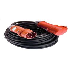 Schwabe 61031 Heavy-duty Extension Cord - 10m 32A Black
