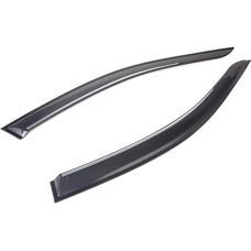 ClimAir CLS0031615D Windabweiser - Schwarz - Vordertüren