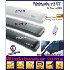 ClimAir Profi Front Doors - Grigio fumo - Wind Deflector