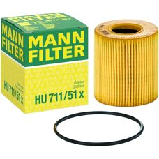 MANN-FILTER Oil Filter Opel Ford Fiat - Cartrige with Seal