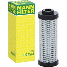 MANN-FILTER HD 45/3 Hydraulic Filter - Original quality, Fine contaminant separation, Suitable for hydraulic systems