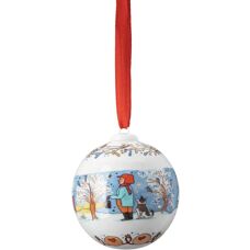 Hutschenreuther Vita Jul Porcelain Ball - Julpynt