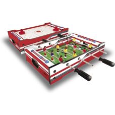 Carromco Multigame Flip-xm - Tragbarer 2-in-1 Tisch