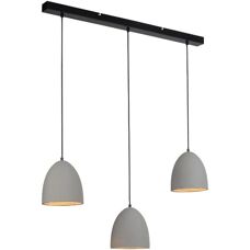 Paul Neuhaus ETON Pendelleuchte - 3-flammig, Ø 100 cm, Grau