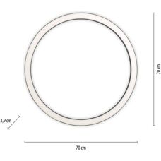 Paul Neuhaus LED Deckenleuchte - 70cm Anthrazit CCT Dimmbar
