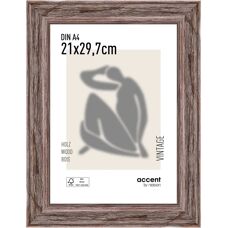 Cadre en bois vintage Nielsen Design - DIN A4 - Marron - Publicité