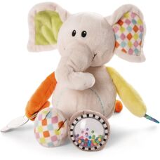 NICI Dundi Peluche - Développement Sensoriel - 25cm
