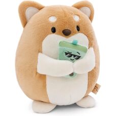 SAFTA Super Mochie - Hiro Hund mit Bubble Tea - Plüsch 16cm