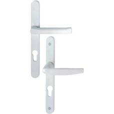HOPPE Atlanta Glazen Deurset - 68-77mm - Wit - Deurtype