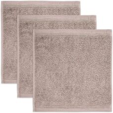 Set van katoen MÖVE Superwuschel - 3 handdoeken 30x30cm