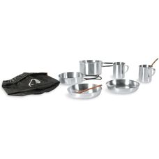 Set de Cuisine de Camping Tatonka - 8 Pièces - Gris