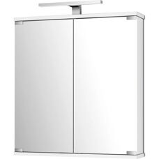 JOKEY Kandi Badspiegelschrank - LED, 2 Regale, Wandmontage