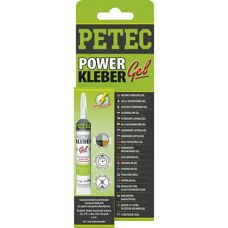 Petec Power Gel Superlim - Universell, snabb, 20g