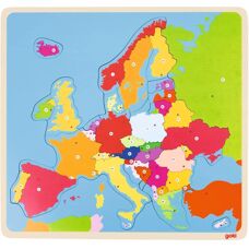 Puzzle Carte de l'Europe Goki - 35 Pièces pour Enfants - Publicité