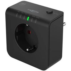 Ansmann AES1.4 Smartplugg - Timer 3680 W - Svart
