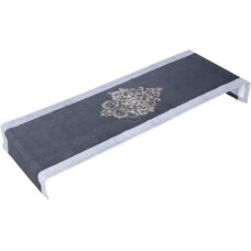 GO-DE Tischläufer 40 cm x 140 cm - Grau - Table Runner