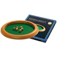 Boîte à dés en bois de hêtre 30cm - Jouet de compétence - Publicité