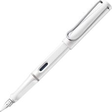 Lamy Safari Weiß Füllfederhalter - Breit Feder - Füllfeder