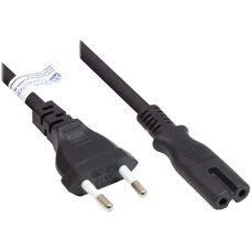 Alcasa P0370-S025 Napájecí kabel - 2,5 m Euro zástrčka C C7