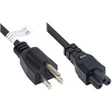 Alcasa P4505-S018 Strömkabel - 1,8m NEMA 5-15P till C5