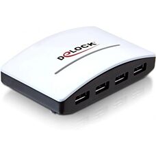 DeLOCK - USB 3.0 HUB 4 Port - Külső - Fekete - USB hub