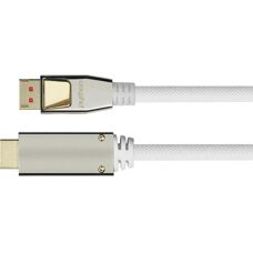 Python Video Kabeladapter - 3 m DisplayPort auf HDMI Weiß