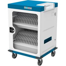 Alcasa PCT21-AC32 Tragbarer Gerätewagen - Blau & Weiß