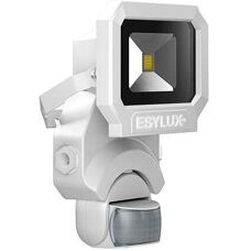 ESYLUX LED-Fluterleuchte - Weiß, 10W, 3000K, 900lm, IP65