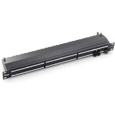 Equip Pannello patch 24 porte schermato - Grigio chiaro - 1U