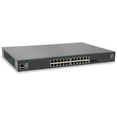 LevelOne GTL-2881 Διαχειριζόμενος διακόπτης Gigabit Ethernet L3 - 24 θύρες