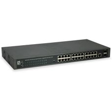 Kezelt Level 2 Gigabit kapcsoló LevelOne GEP-2652 - Szürke