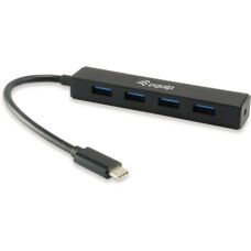 Equip 128954 USB-Hub - 4 Ports, Type-C zu Type-A, 5 Gbps