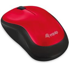 Equip 245113 Kabellose Optische Maus - Computermaus - Rot